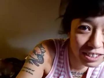 wasabibarbie — 55 burgers 55 hotdogs 55 fries!:) private open, menu and dice game on  #smalltits  #asian #pigtails  #glasses  #longhair