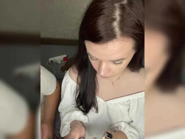 Bicurious beauty HellMor gets bare naked while caressing her muff onwebcam HellMor from BongaCams