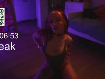 suk_ki — Goal: scissors [1141 left]   fav vibe 28/48/181/888 <3  #redhead #tattoo #deepthroat #dance #latex