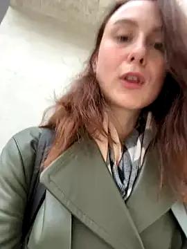 Dina_Tease — Spitting on boobs in a supermarket