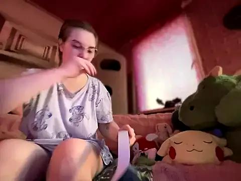Enchanting GamerGirl_Eve gets undressed and masturbate while being diddled GamerGirl_Eve from StripChat