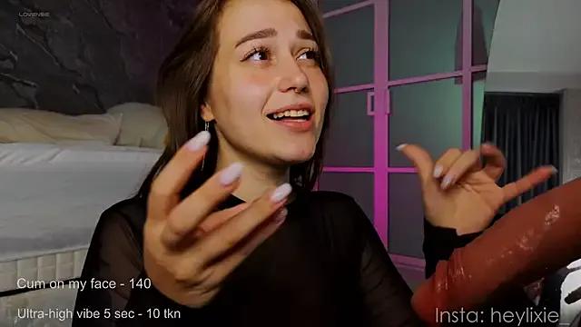 StripChat heylixie__ is Freechat heylixie__ — PUMP KINky girl <3 bj 5 min