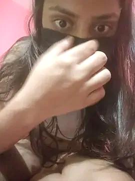 Curious Kamolikaa stripping down and peaking with their favorite sex toys Kamolikaa from StripChat