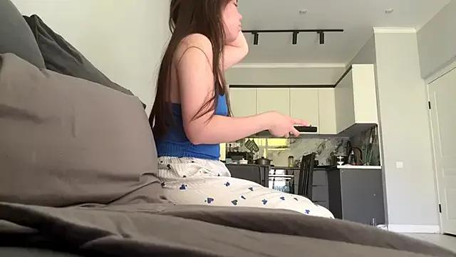 Bicurious beauty Wow_Akemi gets undressed while rubbing her slit online Wow_Akemi from StripChat